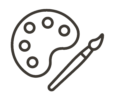 icon brwsh paent a palet